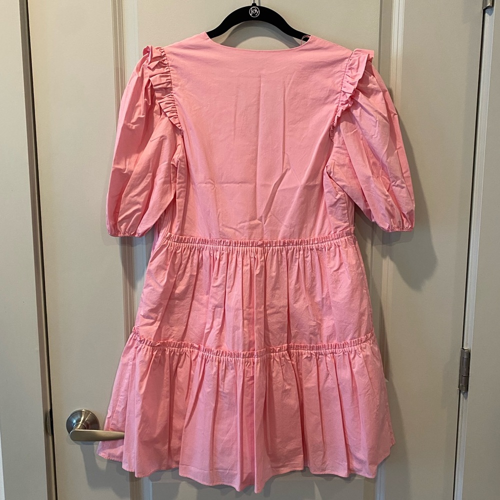 English Factory Pink Ruffle Mini Dress - Picture 5 of 5